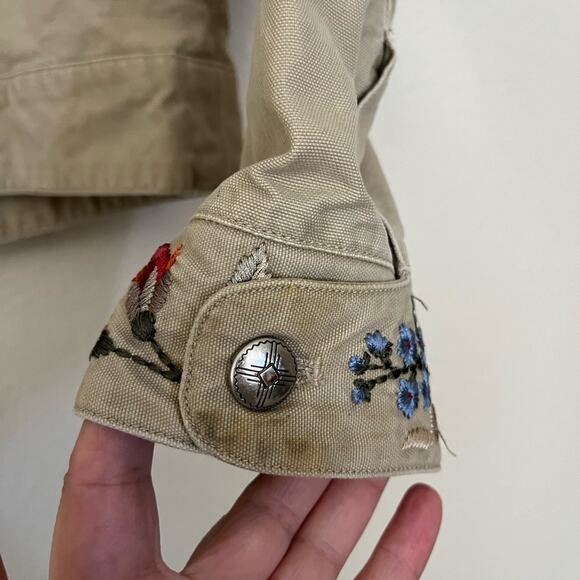 Vintage 90’s Ralph Lauren Great Plains embroidered western boho jacket sz M - Picture 7 of 11